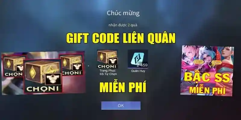 Theo dõi bài viết nhận mã giftcode miễn phí